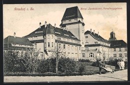 AK Arnsdorf / Sachsen, Königl.Landesanstalt, Verwaltungsgebäude  - Sonstige & Ohne Zuordnung
