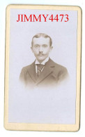 CARTE CDV - Portrait D'un Jeune Homme, à Identifier - Tirage Aluminé 19 ème - Old (before 1900)