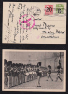 Dänemark Denmark 1941 Censor Picture Postcard Kopenhavn X TILBURG Netherlands - Cartas & Documentos