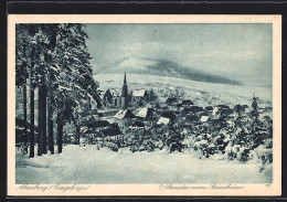 AK Altenberg / Erzgebirge, Panorama Im Winter  - Altenberg
