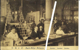 Y.M.C.A. Anglo-Belge ANTWERP - Kantien. Canteen. Cantine (envoyée De OUDE-GOD Le 15-IX-19 En S.M (Ligne Blanche Fictive) - Antwerpen