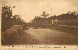 Congo Brazzaville - Brazzaville - Chemin De Fer De Brazzaville-Océan En Construction - Animée - Correspondance - CPA - E - Brazzaville