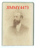 CARTE CDV - Portrait D'un Homme Barbu, à Identifier - Tirage Aluminé 19 ème - Old (before 1900)