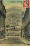 38 - Grenoble - La Rue Guy Pape Et Sainte Marie D'en Haut - Colorisée - Carte Gauffrée - CPA - Voir Scans Recto-Verso - Grenoble
