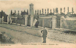94 - Champigny Sur Marne - Monument De Champigny 30 Novembre 2 Décembre 1870 - Animée - CPA - Voir Scans Recto-Verso - Champigny Sur Marne
