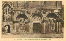 22 - Dinan - Eglise Saint Sauveur - Le Portail - Carte Neuve - CPA - Voir Scans Recto-Verso - Dinan