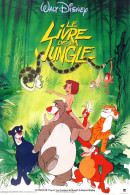 Cinema - Le Livre De La Jungle - Walt Disney - Dessin Animé - Affiche De Film - CPM - Carte Neuve - Voir Scans Recto-Ver - Posters On Cards