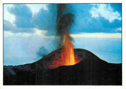 Espagne - Espana - Islas Canarias - La Palma - Fuencaliente - Volcan De Teneguia En Eruption - Volcanologie - CPM - Voir - La Palma