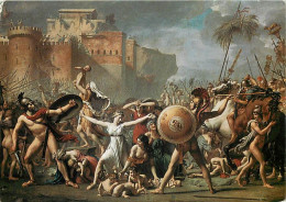 Art - Peinture - Jacques-Louis David - Les Sabines Arrêtant Le Combat Entre Les Romains Et Les Sabins - CPM - Voir Scans - Malerei & Gemälde