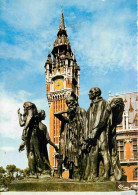 62 - Calais - Les Bourgeois De Calais De Rodin - Art Sculpture - Carte Dentelée - CPSM Grand Format - Voir Scans Recto-V - Calais