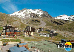 73 - Val Thorens - Vue Sur La Station - Tennis - Massif De Peclet Polset - Ski D'été - CPM - Voir Scans Recto-Verso - Val Thorens