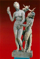 Grèce - Athènes - Athína - Le Musée National Archéologique - Venus, Pan Et Eros - Nu - Statue - Femme Aux Seins Nus - An - Grèce