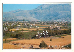 Grèce - Crète - Kríti - Lassithi - Moulins à Vent - Carte Neuve - CPM - Voir Scans Recto-Verso - Grèce