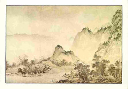 Art - Peinture - Yuan Tong - Journée Claire Dans La Vallée - Description De L'oeuvre Au Dos - Carte Neuve - CPM - Voir S - Peintures & Tableaux