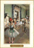 Art - Peinture - Edgar Degas - Classe De Danse - CPM - Voir Scans Recto-Verso - Peintures & Tableaux