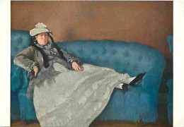 Art - Peinture - Edouard Manet - Portrait De Madame Manet - Musée Du Louvre - Carte Neuve - CPM - Voir Scans Recto-Verso - Peintures & Tableaux