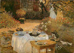 Art - Peinture - Claude Monet - Das Fruhstuck - CPM - Voir Scans Recto-Verso - Peintures & Tableaux