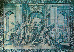 Art - Art Religieux - Portugal - Evora - Eglise De La Misericorde - Panneau De Carreau De Faience - CPM - Voir Scans Rec - Gemälde, Glasmalereien & Statuen