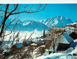 38 - Alpe D'Huez - Le Village D'Huez - Signal De Prégentil 1944 M Et Le Taillefer 2861 M - Hiver - Neige - CPM - Voir Sc - Autres & Non Classés