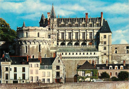 37 - Amboise - Le Château, La Tour Des Minimes Et Le Logis Du Roi - Carte Neuve - CPM - Voir Scans Recto-Verso - Amboise