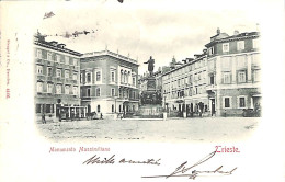 Trieste - Monumento Massimiliano (Stengel & Co 1899) - Trieste (Triest)
