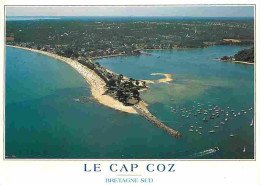 29 - Le Cap Coz - Vue Générale Aérienne - La Plage Et Le Port - Flamme Postale - Voir Scans Recto Verso  - Other & Unclassified