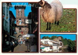 Animaux - Chèvres - Saint Jean De Pied De Port - Multivues - CPM - Voir Scans Recto-Verso - Autres & Non Classés