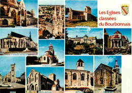 03 - Allier - Bourbonnais - Eglises Classée Du Bourbonnais - Multivues - CPM - Carte Neuve - Voir Scans Recto-Verso - Sonstige & Ohne Zuordnung