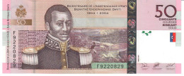 HAITI P274a 50 GOURDES 2004 UNC. - Haïti