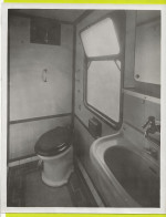PHOTO ORIGINALE TRAINS Cabinet De Toilette De 2ème Classe - Trains