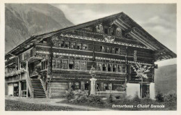 Postcard Switzerland Bernerhaus Chalet Bernois - Berna