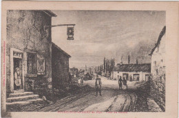 HAUTE MARNE - BOURBONNE LES BAINS  En 1830 - Place Du Moulin - Bourbonne Les Bains