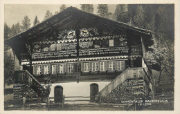 Postcard Switzerland Bernerhaus Chalet Bernois - Berna