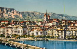 Postcard Switzerland Genève Bridge - Genève