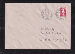France 1995 FM Military Cover Bureau Postal Militaire 512 To Augsburg Germany - Militaire Stempels Vanaf 1900 (buiten De Oorlog)