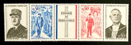 1971 FRANCE N1698A - HOMMAGE AU GÉNÉRAL DE GAULLE - NEUF** - Neufs