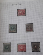 Belgique - 179/182 + 184/186 - Anvers 1920 - Neuf & Oblitérés - Used Stamps