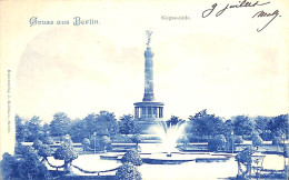 Gruss Aus Berlin - Siegessäule (J. Goldiner 1903) - Mitte
