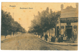 RO 86 - 21241 FOCSANI, Street Store, Romania - Old Postcard, CENSOR - Used - 1917 - Roumanie