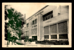 ALGERIE - CONSTANTINE - CASINO MUNICIPAL, CINEMA LE COLISEE - Constantine