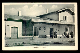 ALGERIE - BEDEAU - LA GARE DE CHEMIN DE FER - Other & Unclassified