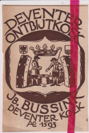 Pub Reclame - Deventer Ontbijtkoek - JB Bussink - Orig. Knipsel Coupure Tijdschrift Magazine - 1924 - Werbung