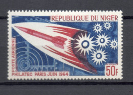 NIGER  PA   N° 42    NEUF SANS CHARNIERE  COTE 1.50€   ESPACE EXPOSITION PHILATELIQUE - Níger (1960-...)
