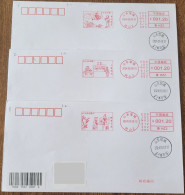 China Cover "The Picture Of Mencius' Sacred Monuments" (Zoucheng, Shandong) Was Stamped With Postage On The First Day Of - Covers