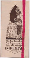 Pub Reclame - Eau De Cologne Imperiale - JC Boldoot - Orig. Knipsel Coupure Tijdschrift Magazine - 1924 - Advertising