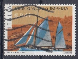 ITALY 2870,used,falc Hinged - 2001-10: Afgestempeld