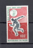 NIGER  PA   N° 47    NEUF SANS CHARNIERE  COTE 2.50€    JEUX OLYMPIQUES TOKYO SPORT - Níger (1960-...)
