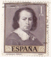 1960 - ESPAÑA - BARTOLOME ESTEBAN MURILLO - AUTORRETRATO - EDIFIL 1275 - Used Stamps