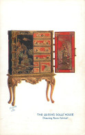 Raphael Tuck & Sons' Oilette Postcard The Queen's Dolls House Series I - Drawing Room Cabinet - Tuck, Raphael