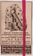 Pub Reclame - NV ABIS - Bestrijding Kakkerlakken - Orig. Knipsel Coupure Tijdschrift Magazine - 1925 - Publicités